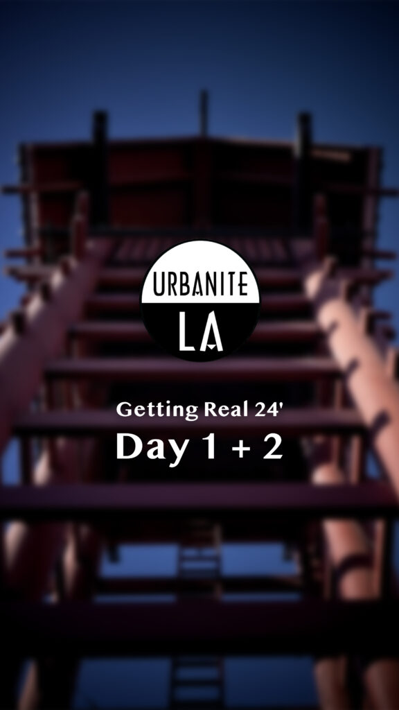 Moore Media Instagram Reel for Getting Real 24' - Day 1 + 2: with Urbanite LA