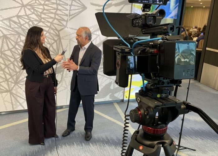 Michael Evan Moore with TV Asia (Interviewing at TiEcon 2024) Michael Evan Moore with TV Asia (Interviewing at TiEcon 2024)